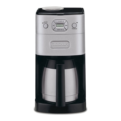 Cuisinart DGB-650BC Grind and Brew 10 Cup Automatic Thermal Coffee Maker, Silver