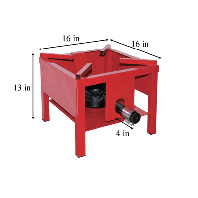 Martin 65,000 BTU Portable Outdoor Propane Cooker Stand with 4 In Hose (Damaged)