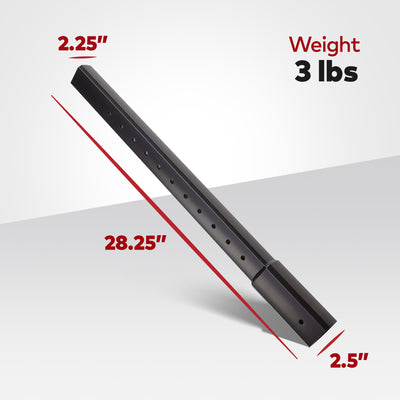 Yakima 3lb Aluminum Height Extension for LongArm Bed Extender, Black (Open Box)