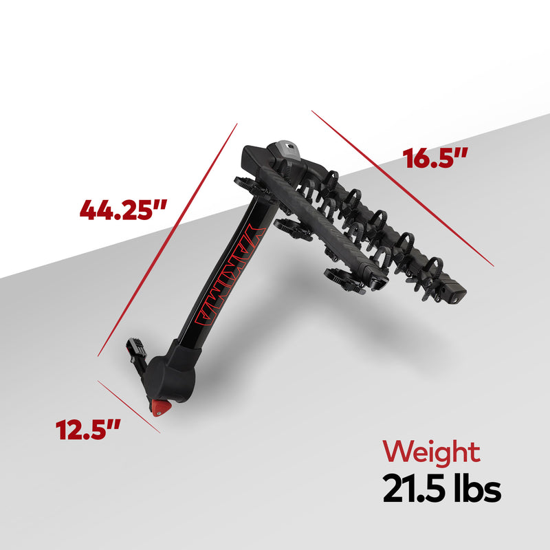 Yakima FullTilt Premium 5 Bike 150lb Capacity Tilt Away Hitch Bike Rack (Used)