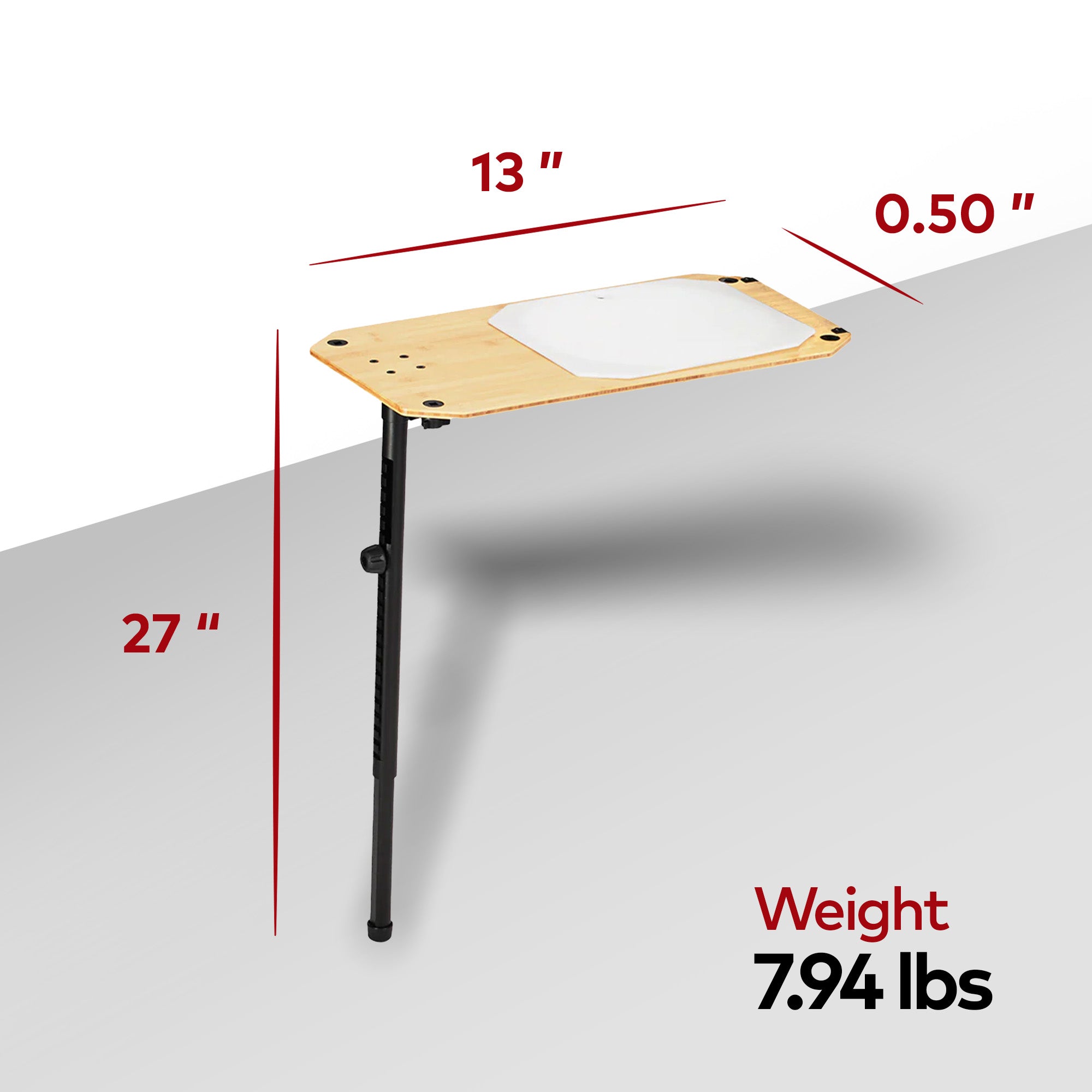 Yakima EXO OpenRange 13 x 27 Inch Wooden Side Table and Nesting Cutting Board - VMInnovations