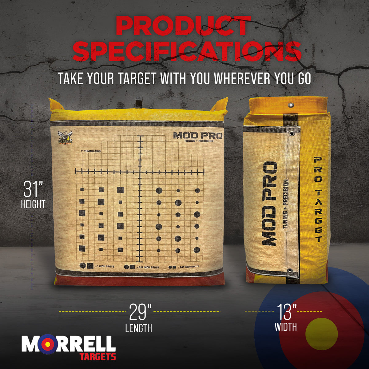 Morrell Yellow Jacket MOD Pro E-Z Tote Carrying Handle&Precision Wrap (Open Box) - VMInnovations