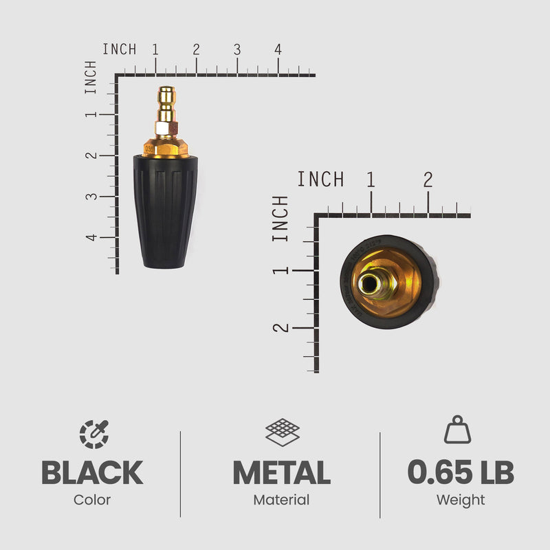 Quick Connect 3000 PSI Turbo Spray Nozzle for Pressure Washers (Open Box)