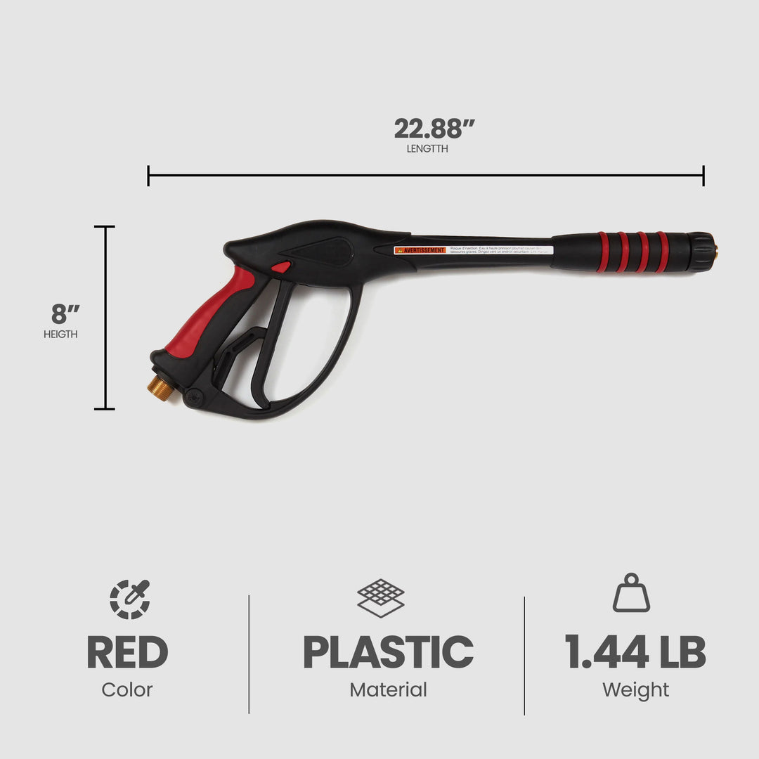Briggs & Stratton Comfort Grip Pro Spray Gun for Pressure Washers (Open Box) - VMInnovations