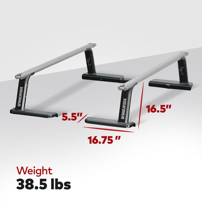 Yakima OutPost HD (Towers Only)  Heavy Duty Truck Bed Rack, Black (Open Box) - VMInnovations