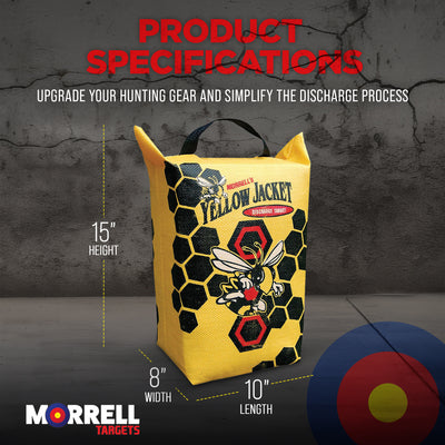 Morrell Yellow Jacket Final Shot Archery Bag Target (4 Pack)