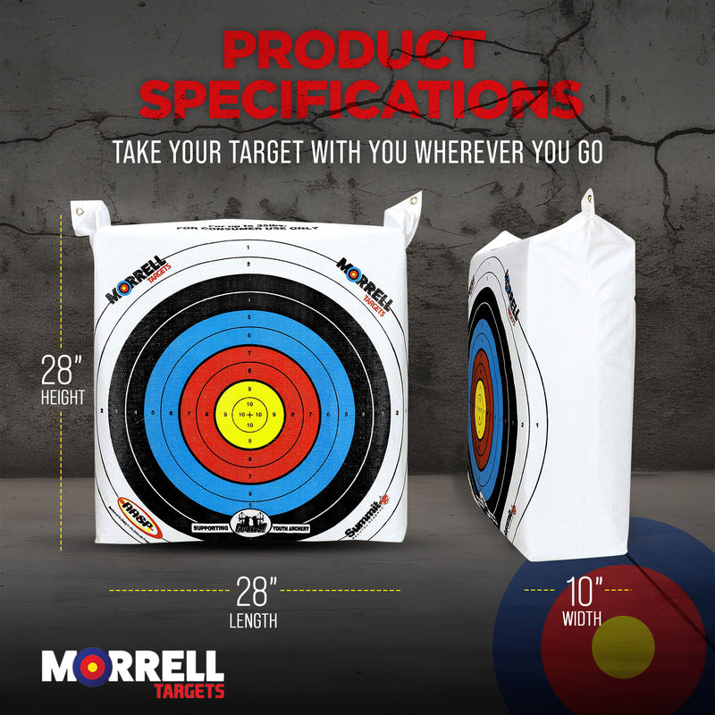 Morrell Lightweight Portable Range NASP Field Point Archery Bag Target (2 Pack)