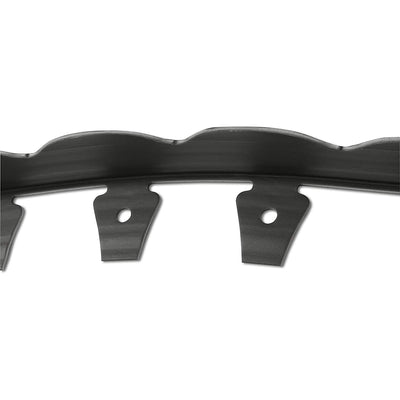 Dimex EasyFlex Scalloped Top No Dig 100 Foot Garden Landscape Edging, Black