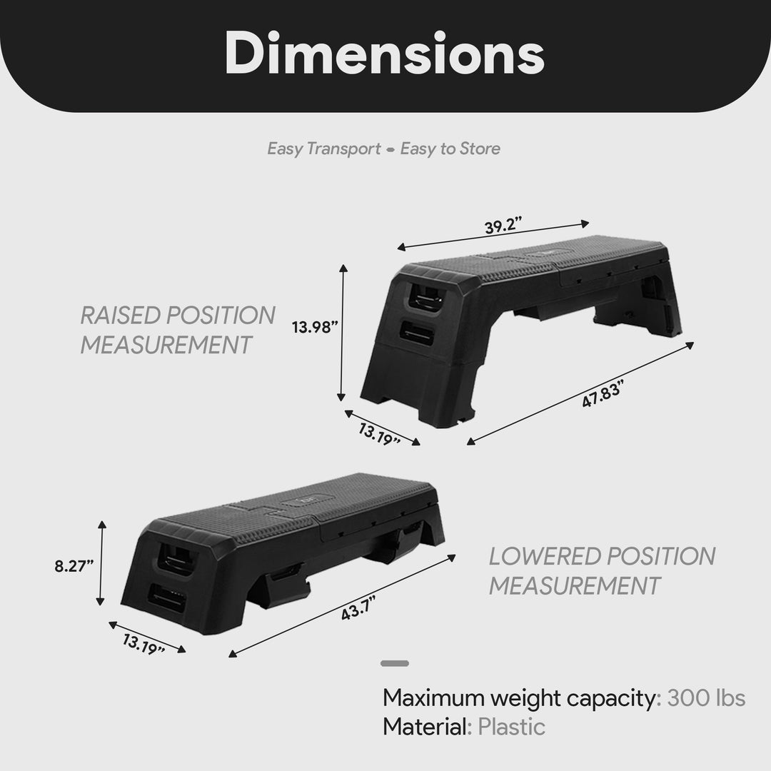 BalanceFrom Multifunctional Aerobic Deck Weight Bench with Compartment(Open Box)
