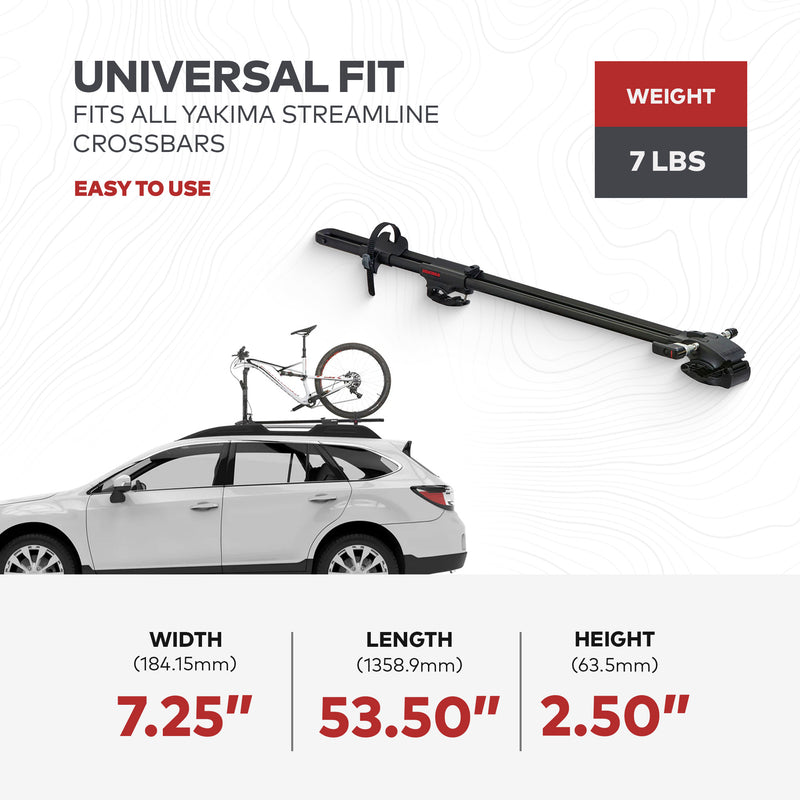 YAKIMA ForkLift Rooftop Fork Style Bike Mount, Fits StreamLine Crossbars (Used)