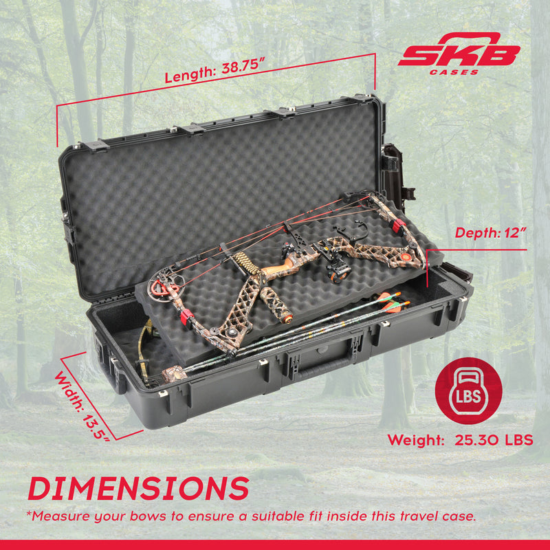 SKB Cases iSeries Ultimate Waterproof Military Grade Crossbow Bow Case(Open Box)