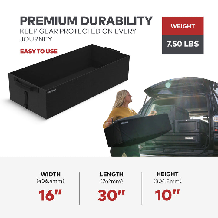 Yakima MOD Basic Soft Tote w/Quick Attach System & Anchors, Black (Open Box)