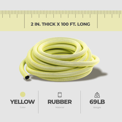 Apache Poly Rubber Fertilizer Solution Suction Hose with Helix Reinforcement - VMInnovations