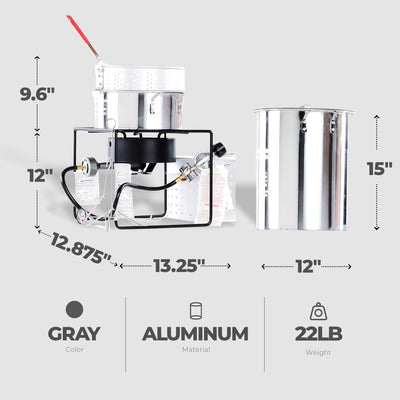 King Kooker 29qt Propane Outdoor Deep Frying & Boiling Package(Open Box)