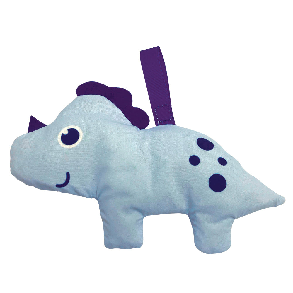 Little Tikes 3 in 1 Infant Tummy Time Plush Pillow Playmat Baby Toy, Blue Dino - VMInnovations