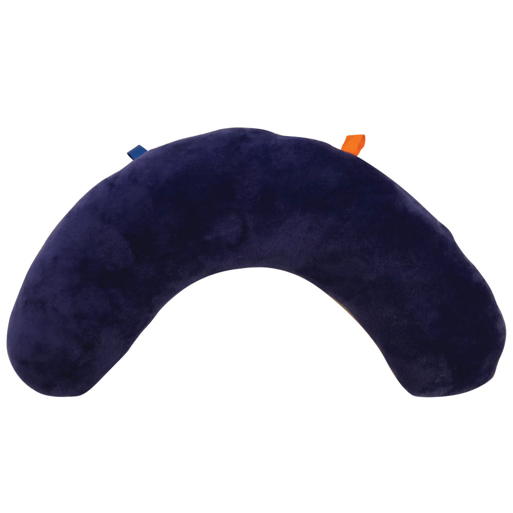 Little Tikes 3 in 1 Infant Tummy Time Plush Pillow Playmat, Blue Dino (2 Pack) - VMInnovations