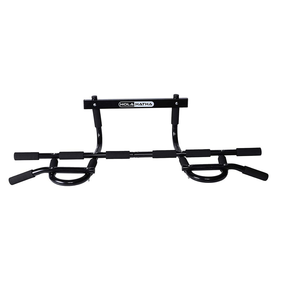 HolaHatha Home Door Pull Up Chin Up Bar for Doorway Exercise Fitness (Open Box)