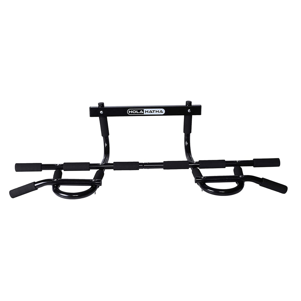 HolaHatha Home Workout Door Pull Up Chin Up Bar for Doorway Exercise Fitness - VMInnovations