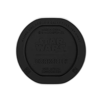 Corkcicle Star Wars 16 Oz Stainless Steel Travel Tumbler and Lid, Darth Vader