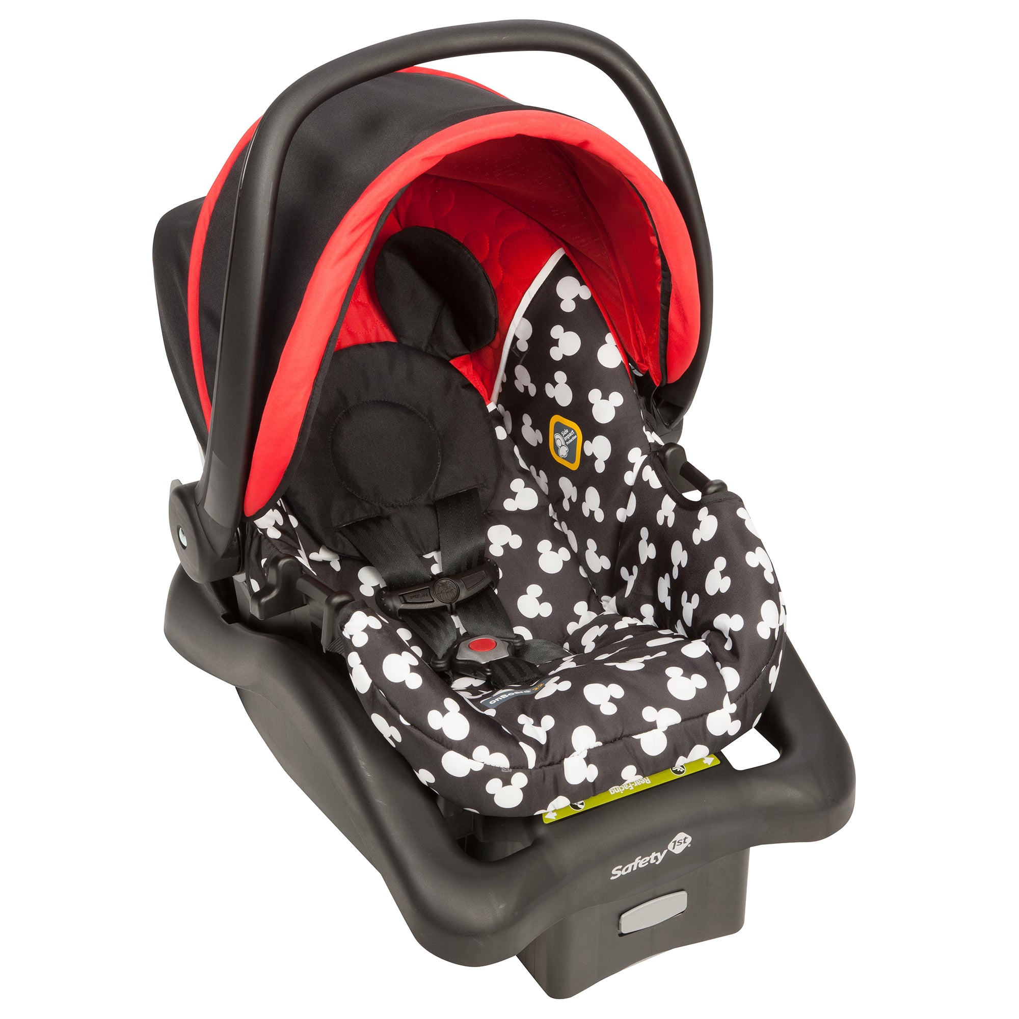 Disney Amble Quad Infant Toddler Safe Travel System, Mickey Mouse (Open Box)