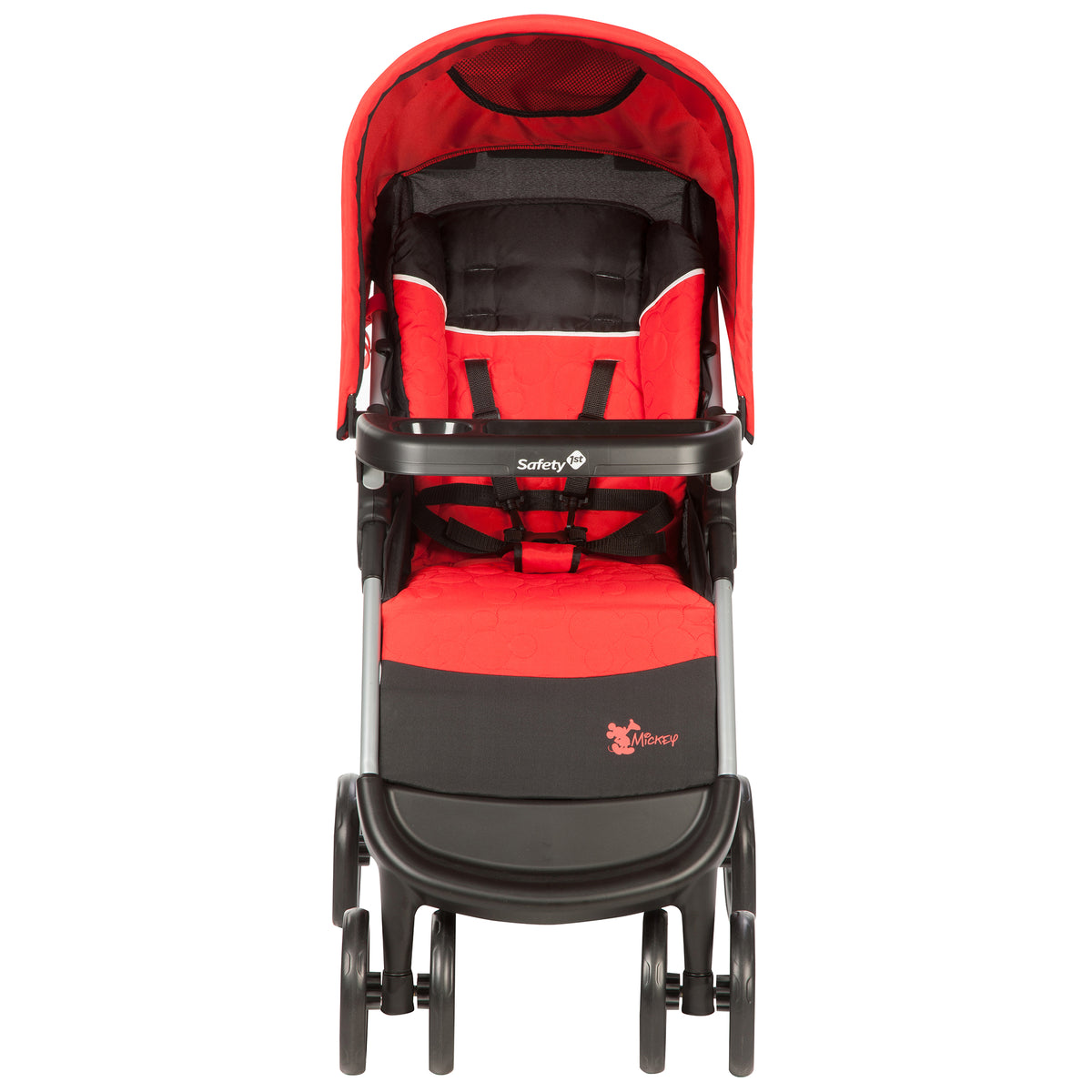 Disney Amble Quad Infant Toddler Safe Travel System, Mickey Mouse (Open Box)