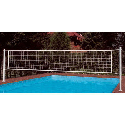 Dunn-Rite Clear Hoop Jr. Basketball (No Anchors) & ProVolly Volleyball Pool Set