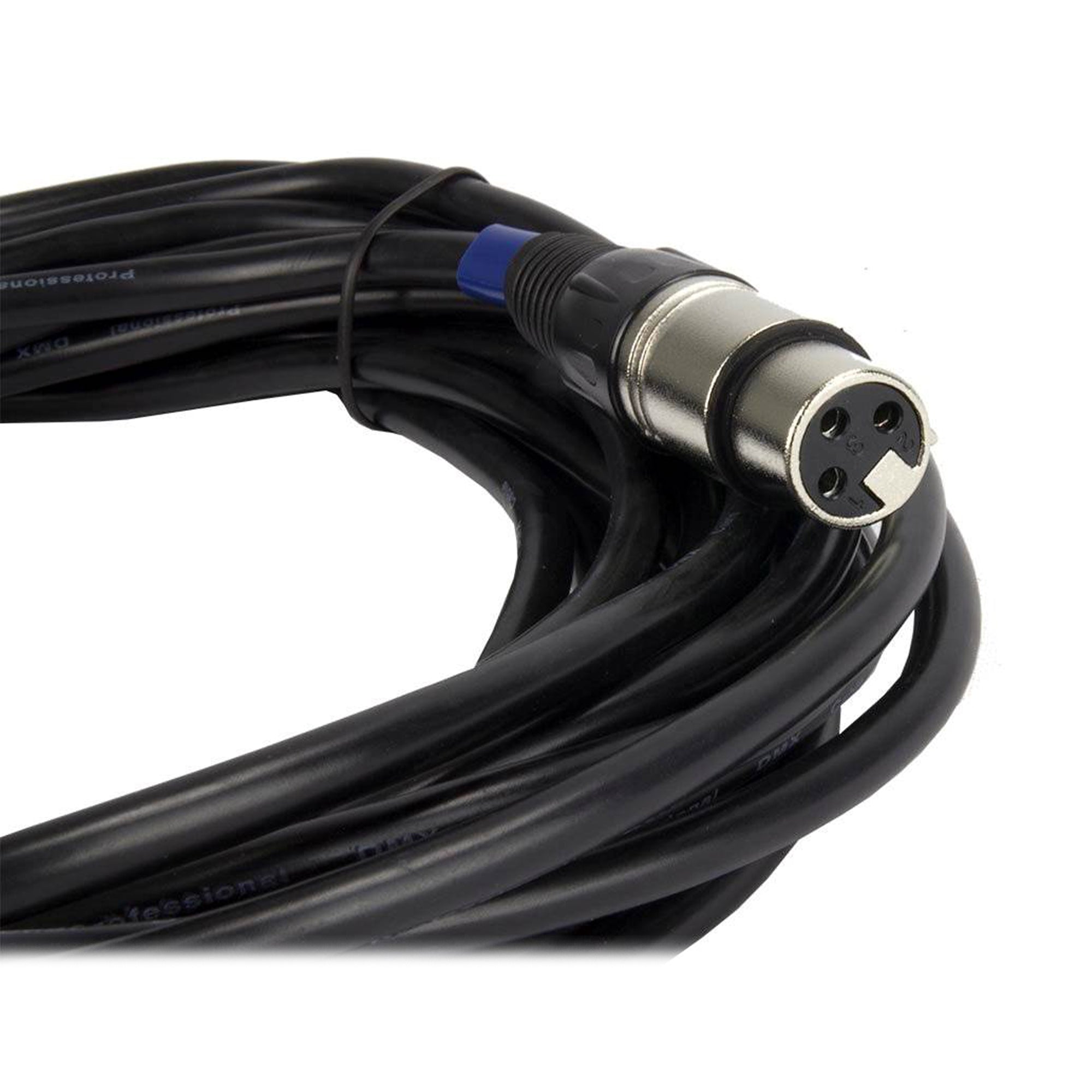 CHAUVET DJ I 10 Foot Male to Female 3 Pin DMX Lighting Effect Cables (2 Pack)