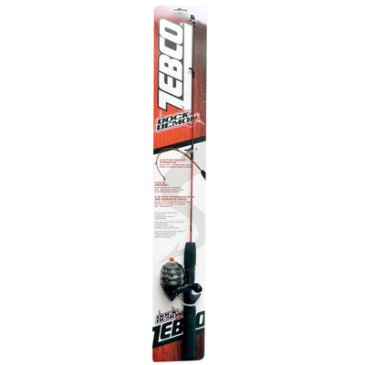 Zebco DOCKSC301B Dock Demon Spincast Medium 30 Inch Fishing Rod and Reel Combo