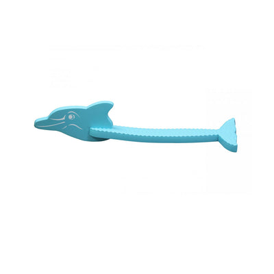 Aqua Lily Pad 20' Floating Foam Island with Dolphin Swimming Pool Noodle, Aqua