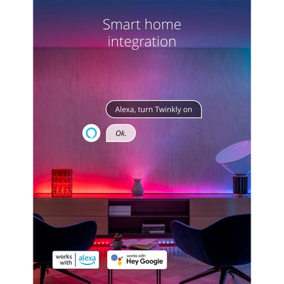 Twinkly Dots App-Controlled LED Lights 400 RGB Black Wire USB-Power (For Parts) - VMInnovations