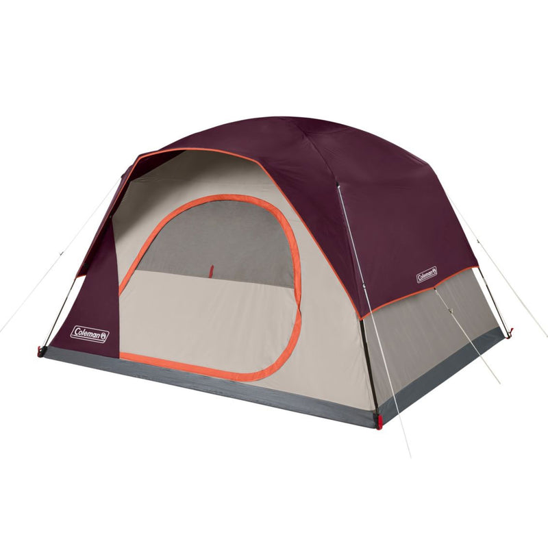Coleman Skydome 6 Person WeatherTec Outdoor Camping Hiking Dome Tent (Used)