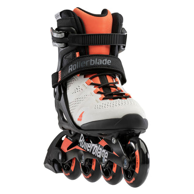 Rollerblade USA Macroblade 80 Womens Adult Inline Skate, Size 10, Orange (Used)