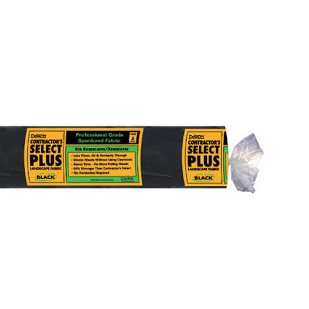 DeWitt 4 x 300 Feet Select Plus Polypropylene Landscape Fabric Home Weed Barrier - VMInnovations