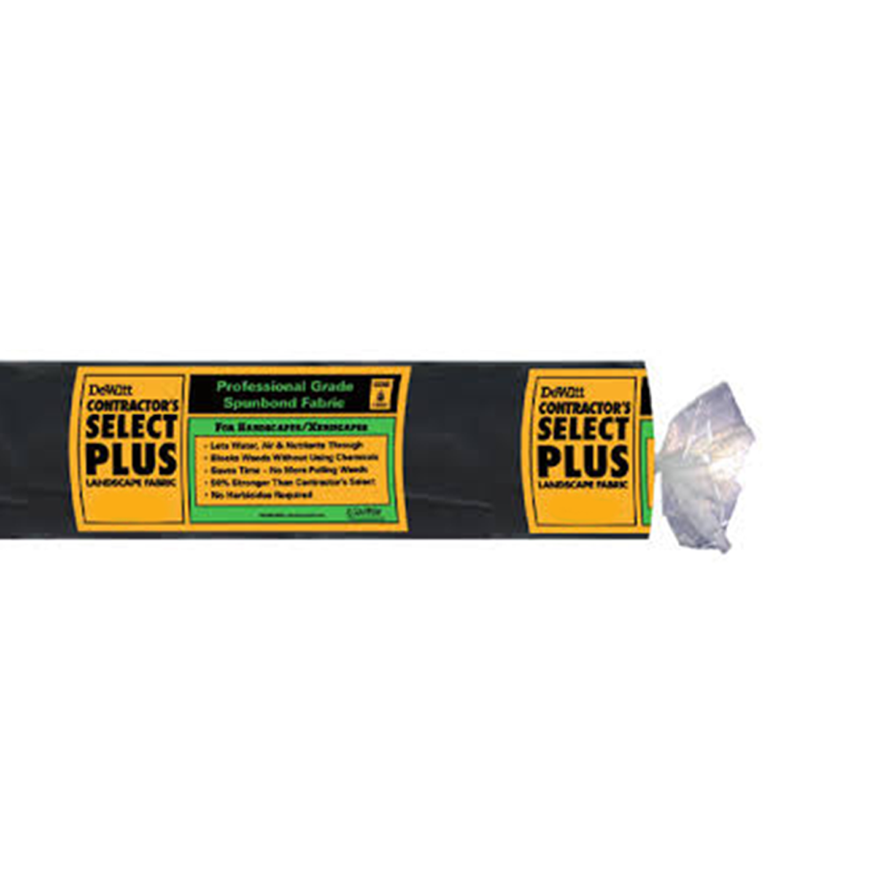 DeWitt 3 x 300 Feet Select Plus Polypropylene Landscape Fabric Home Weed Barrier - VMInnovations
