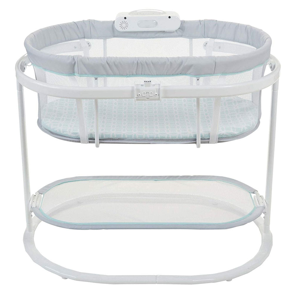 Fisher-Price DPV71 Soothing Motions Swaying Baby Bassinet with Lights and Sounds