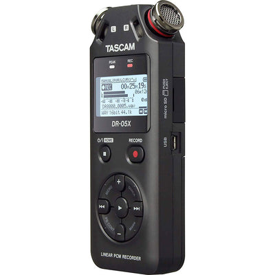 Tascam Audio Recorder, SanDisk 16GB Memory Card, & Tascam Recording Headphones - VMInnovations