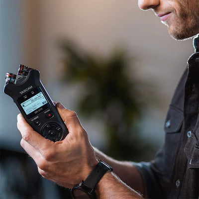 Tascam Stereo Digital Audio Recorder + Memory Card + Home & Studio Headphones - VMInnovations