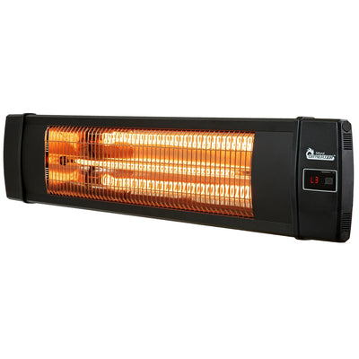 Dr. Infrared DR-238 1500W Carbon Infrared Indoor Wall or Ceiling Heater (2 Pack)