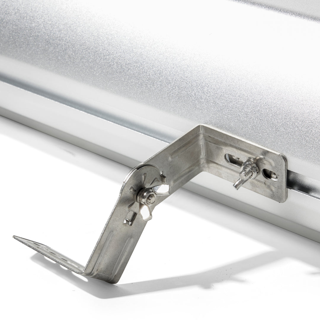 Dr. Infrared 1500W Infrared Indoor Outdoor Wall/Ceiling Heater, Silver(Open Box) - VMInnovations