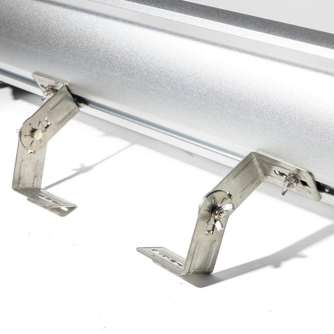 Dr. Infrared 1500W Infrared Indoor Outdoor Wall Ceiling Heater, Silver (2 Pack) - VMInnovations