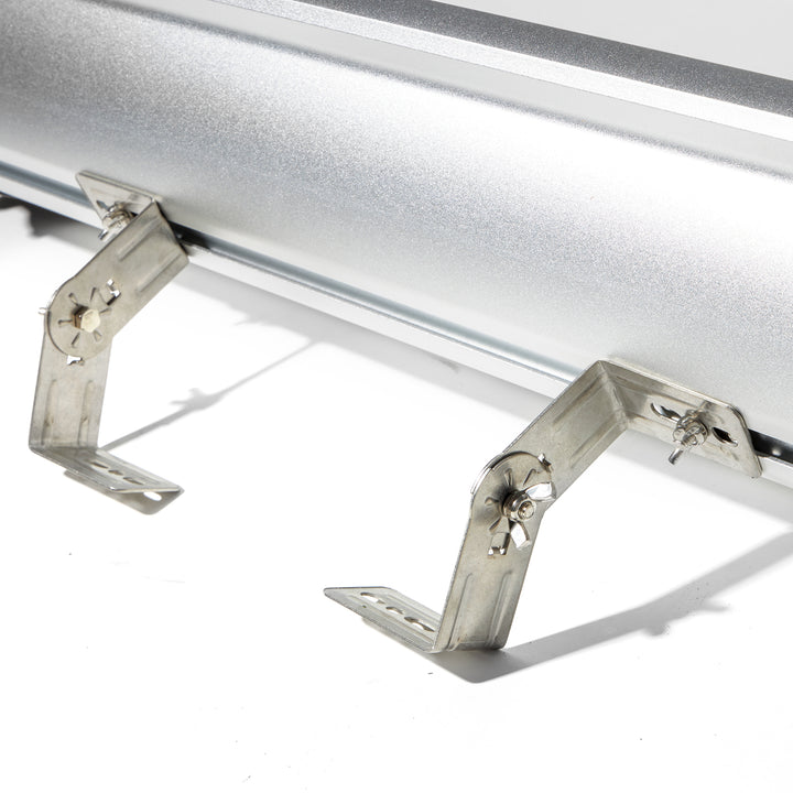 Dr. Infrared 1500W Infrared Indoor Outdoor Wall Ceiling Heater, Silver (2 Pack) - VMInnovations