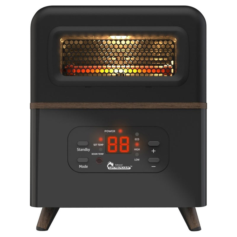 Dr. Infrared Heater 1500W Dual Heating Hybrid PTC & Space Heater (For Parts)