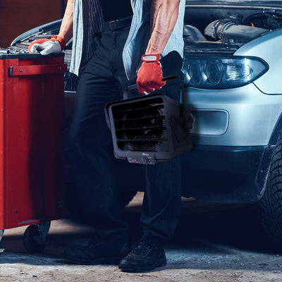 Dr. Heater 240V Hardwired Garage Commercial Heater, 3000W/6000W (For Parts) - VMInnovations
