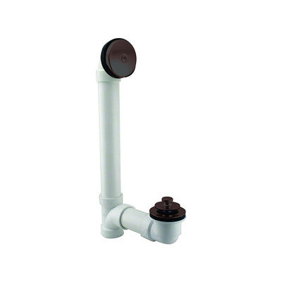Westbrass 1.5" Pull Bath Waste & Overflow Drain Kit, Bronze (1 Pack) (Open Box)