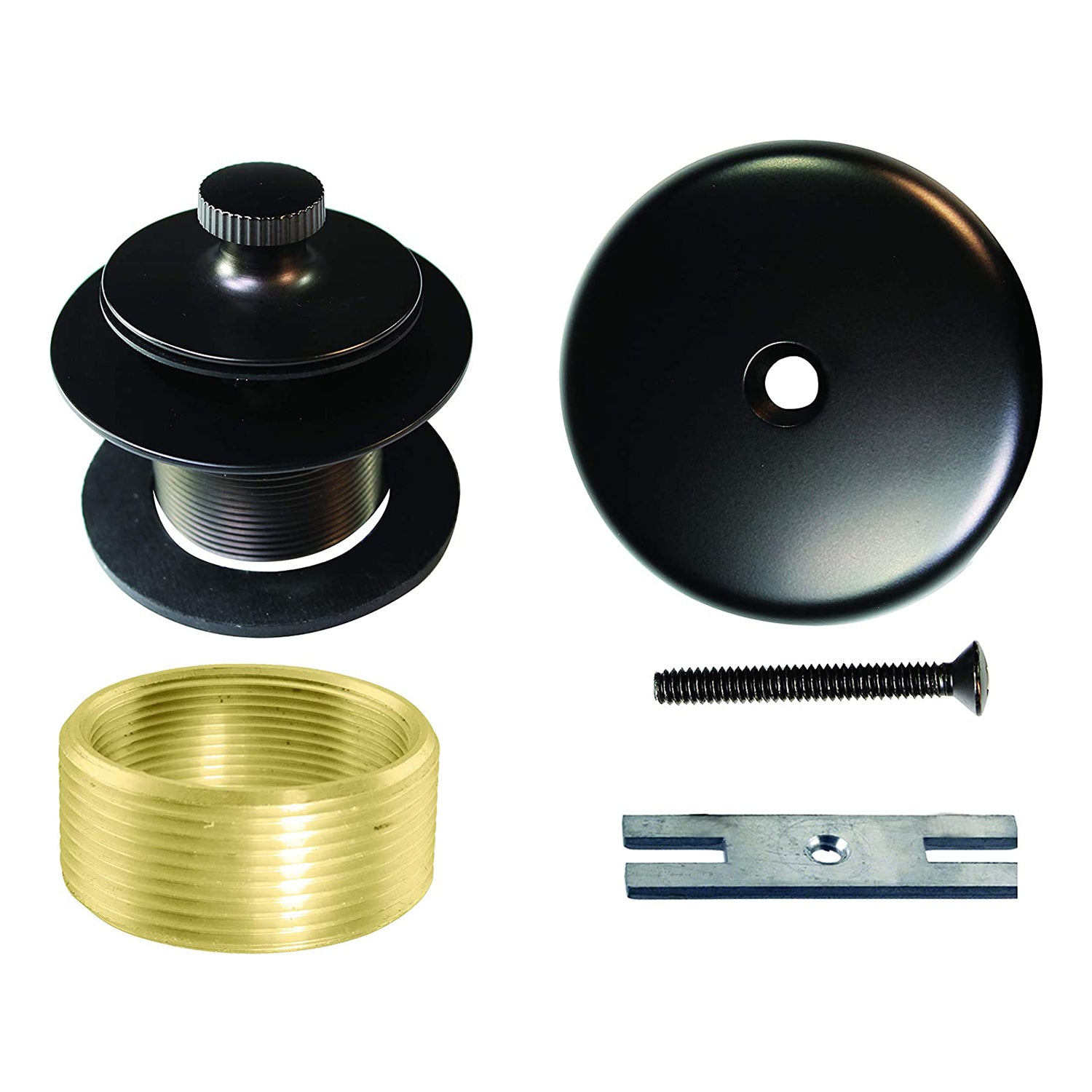 Westbrass 1.5 Inch Twist & Close Bathtub Trim Set w/ 1 Hole Faceplate (Open Box) - VMInnovations