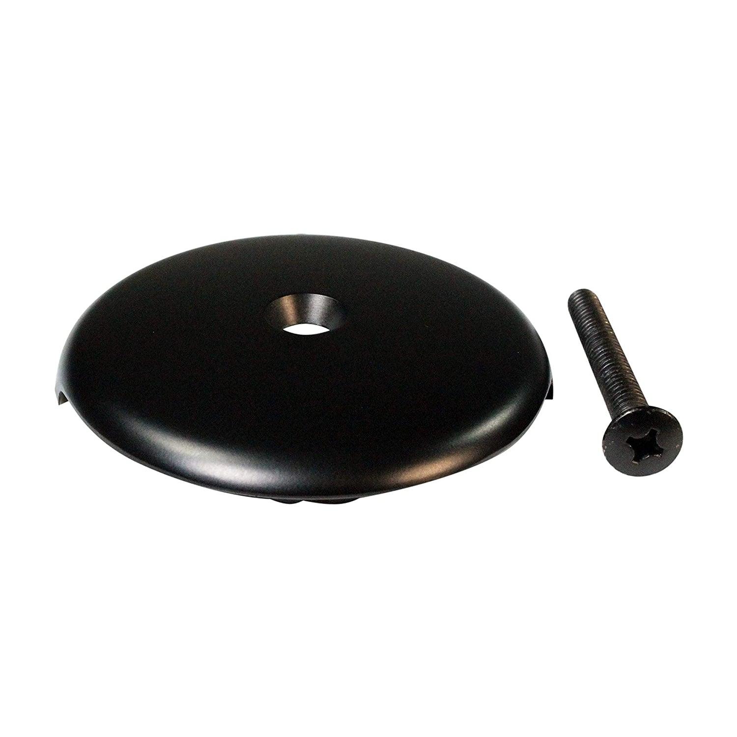 Westbrass 1.5 Inch Twist & Close Bathtub Trim Set w/ 1 Hole Faceplate, Bronze - VMInnovations
