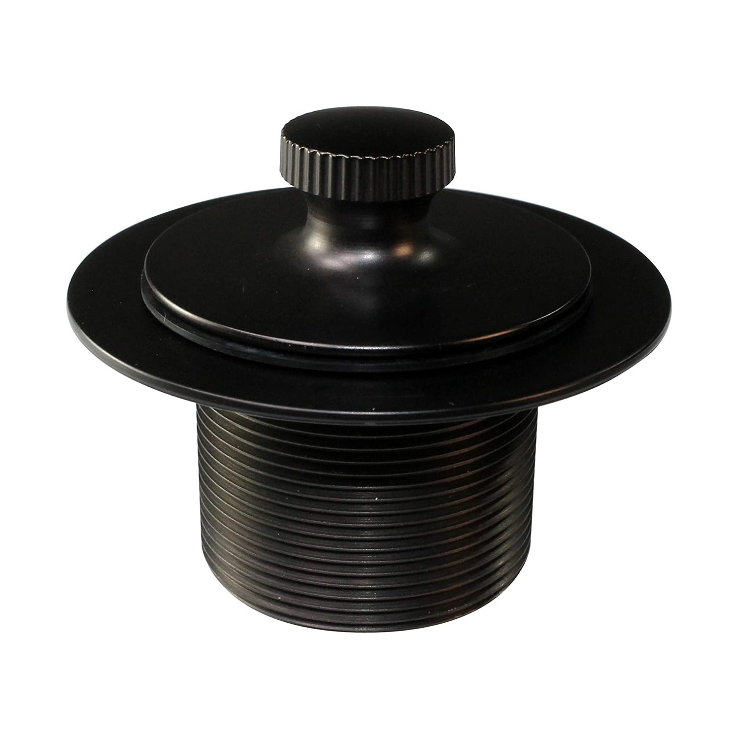 Westbrass 1.5 Inch Twist & Close Bathtub Trim Set w/ 1 Hole Faceplate, Bronze - VMInnovations