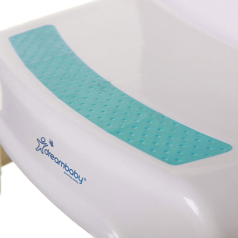 Dreambaby L685 2-Up Potty Training Toddler Small Step Stool, Aqua and White