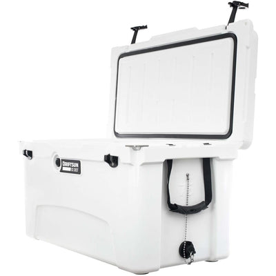 Driftsun 75 Quart Heavy Duty Insulated Rotomolded Cooler, White (Open Box)