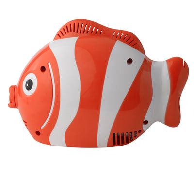 Drive Medical 18091-FS Home Kids Fish Compressor Nebulizer Kit with Carry Bag (Open Box)